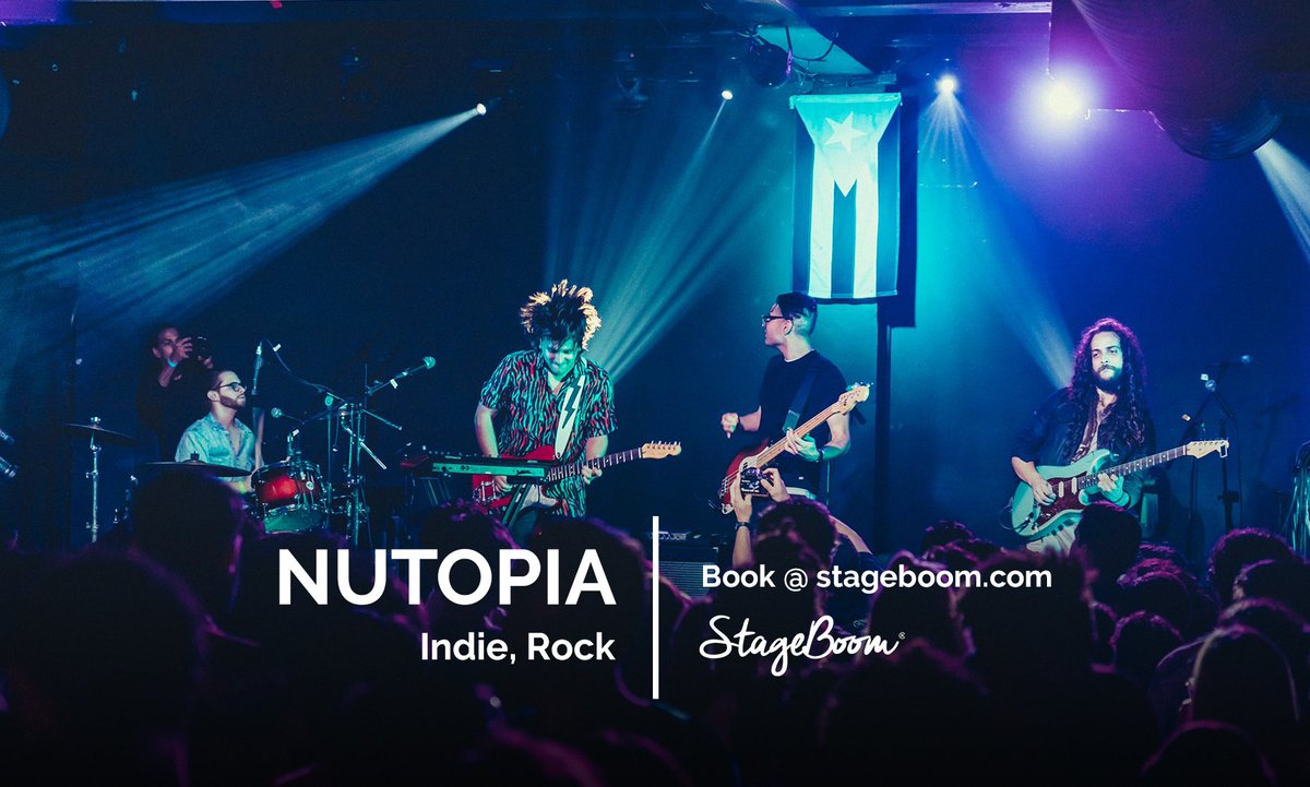 #FeaturedProfile 🎶🔥 Nutopia es una banda indie-pop latino formada en el 2012.  Se han presentado en tarimas como el Coors Light Indie Fest, SXSW y el PRIMA Showcase en el LAMC. 

Profile: stageboom.com/profile/nutopia

#EstamosGozando #StageBoom