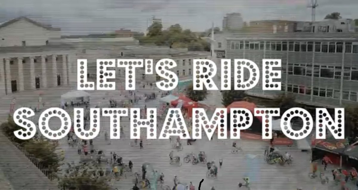 Not long to go until this year’s Let’s Ride Southampton!   youtu.be/sMSHZ_Jwo2c