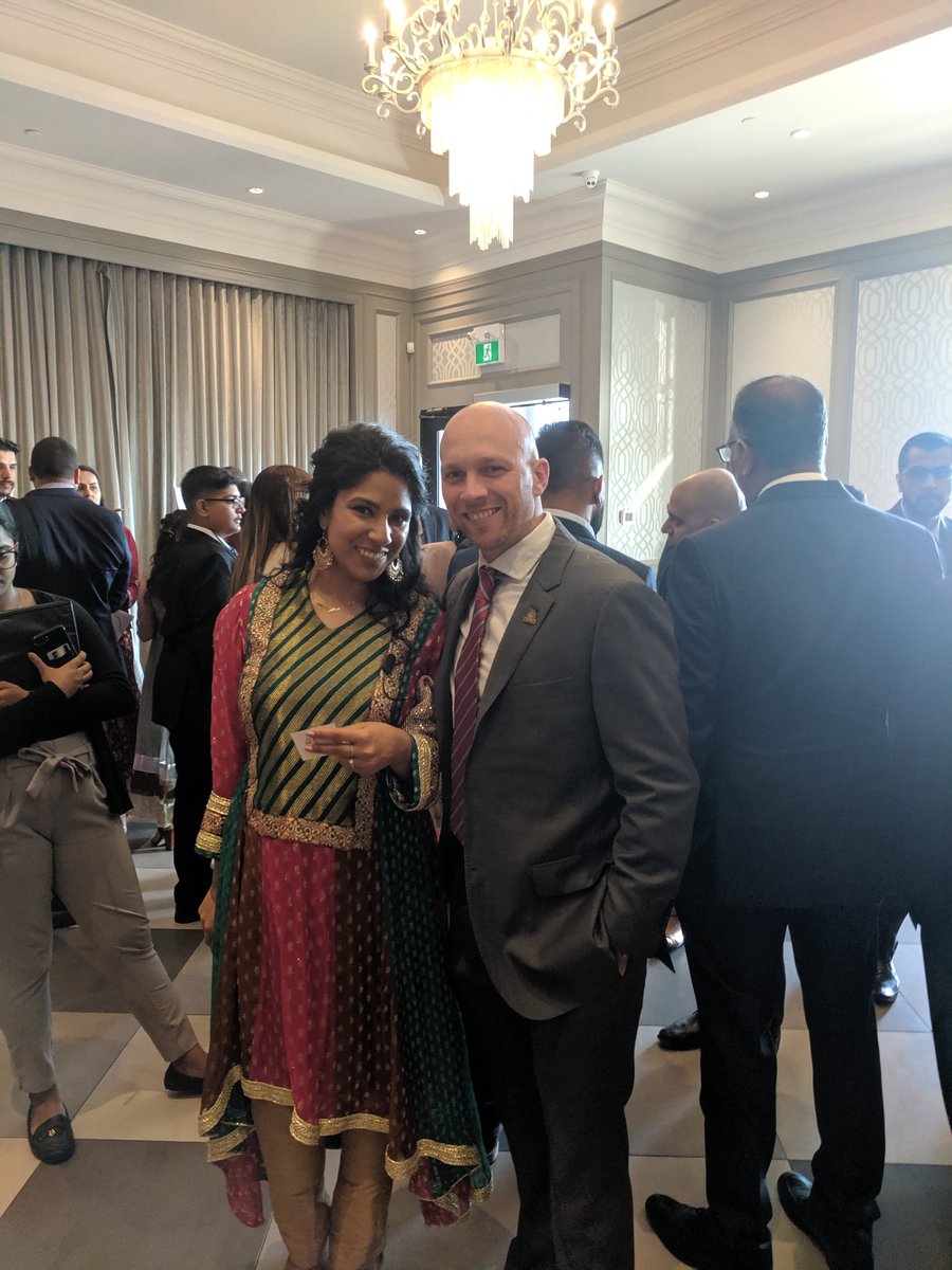 canadianmv's tweet image. Spotted! @janephilpott and Councillor @BradMBradford at #TCMVdinner