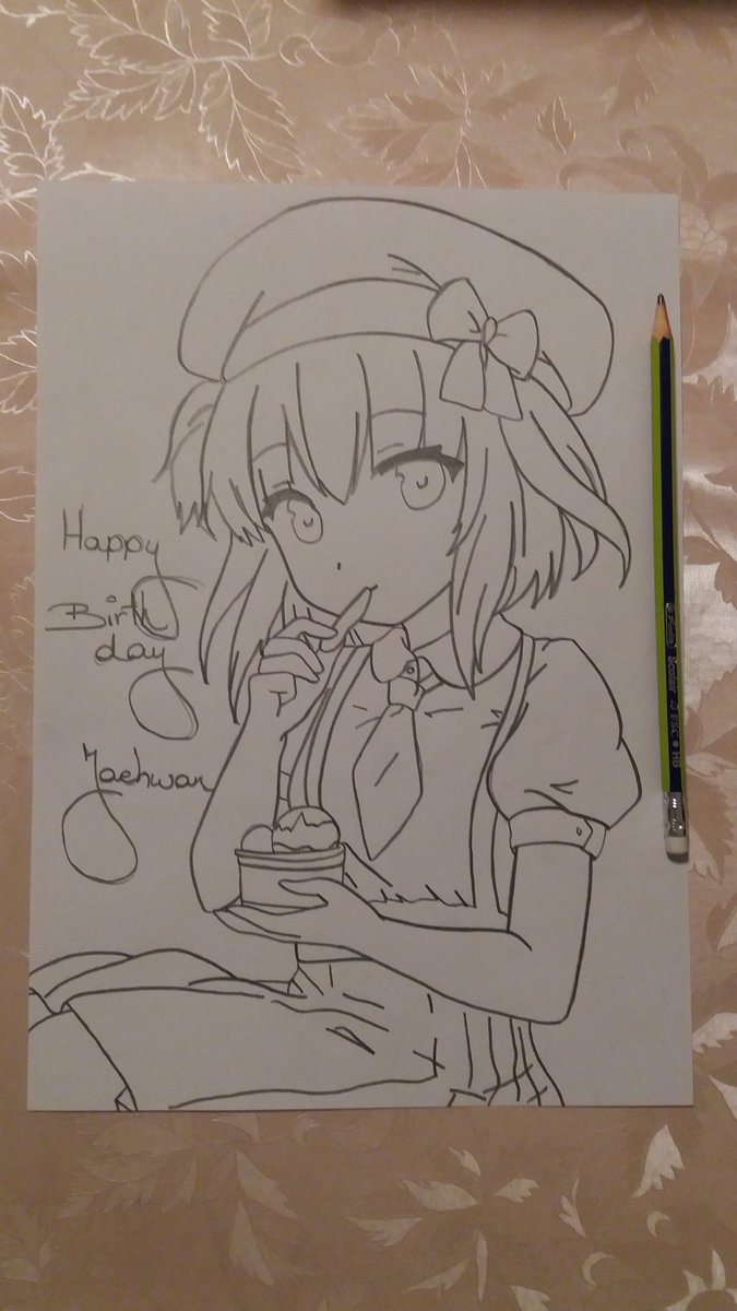 8_yousra's tweet photo. HAPPY BIRTHDAY @KJH_officialtwt ^\\\^

@WannaOne_twt @Official_KDN_ @HSW_officialtwt https://t.co/oHa11w7FWd