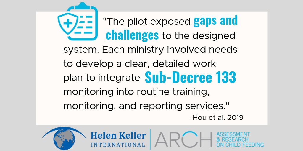 ARCH_Nutrition's tweet photo. Just 32 countries have formal monitoring systems for the #WHOCode. Less than ¼ of those share results of their monitoring. We've published a unique description of the early stages of Cambodia's #SD133 monitoring system: https://t.co/AfpzZkbuCV https://t.co/QInkhsGkRG