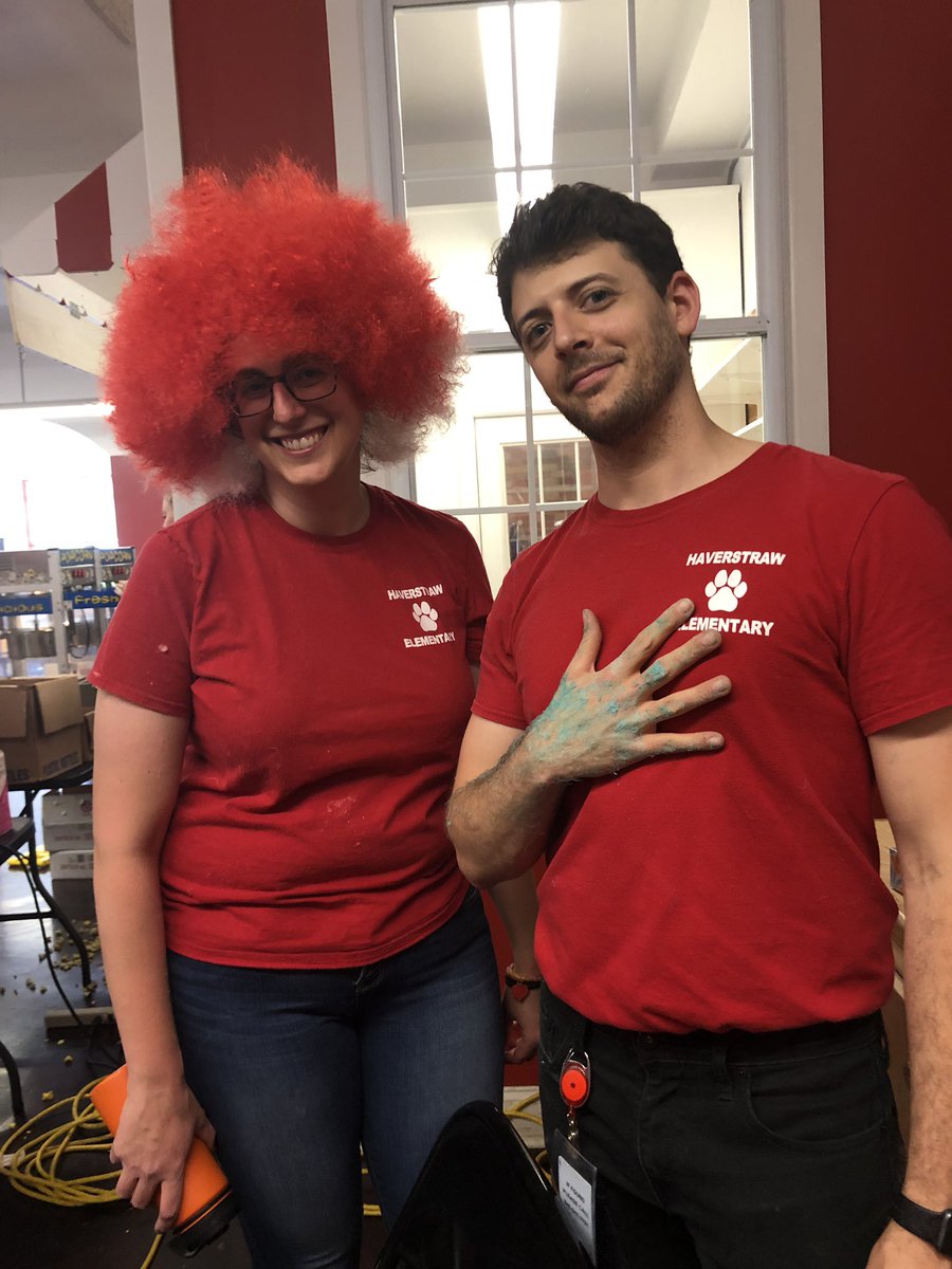 csernecky_maria's tweet photo. Another awesome day at our PBIS carnival celebrating positive school wide behavior .... Mother Nature you canβt stop HES! #haverstrawelementary https://t.co/ovNxnyER1F