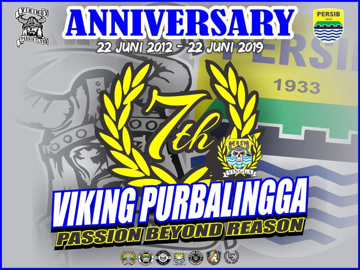 HAPPY ANNIVERSARY YANG KE-7 TAHUN, ORGANISASIKU.

7AUH DARI TANAH PASUNDAN KAMI TETAP PERSIB!