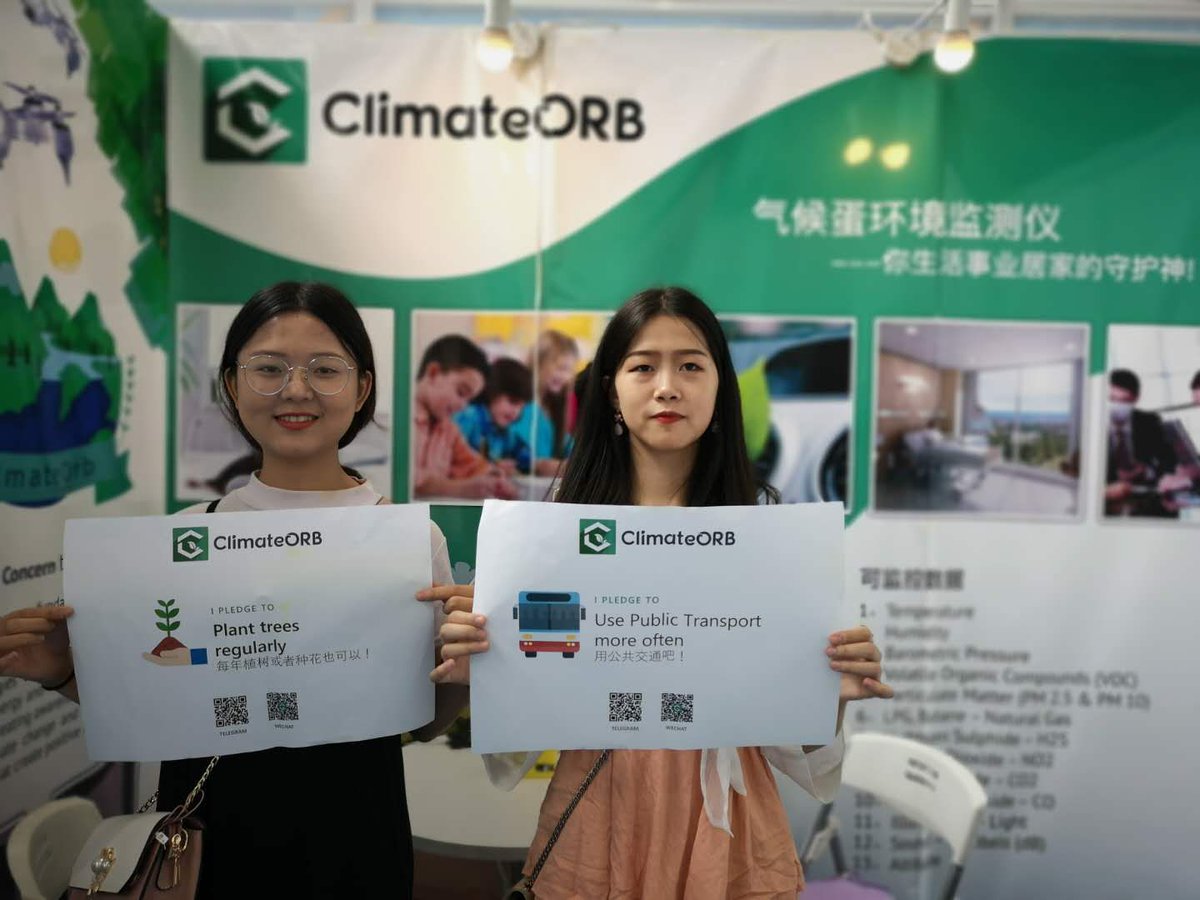 ClimateOrb's tweet photo. The visitors are ready for #ClimateAction and promise to help others join hands together to combat #ClimateCrisis They agreed to share more on how can others start small like #smartrecycling or taking care of natural resources to join the movement for #savetheplanet #climateorb https://t.co/ItyDKqhdGP