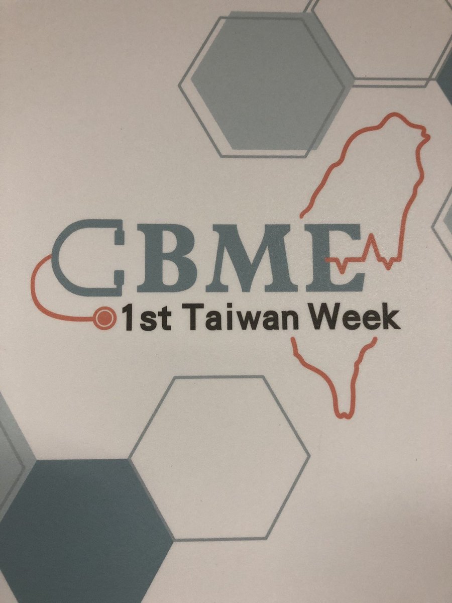 boedudley's tweet photo. Very pleased to be working with my colleague @andy_andem of @RushMedical for the Taiwan CBME week. #MedEd https://t.co/tEJo3PSuSf