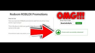 How To Go To Redeem Roblox Promotions