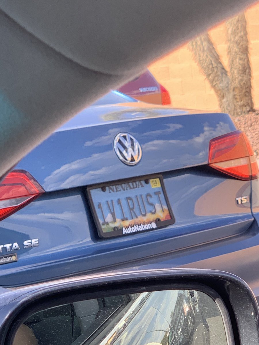 Just spotted the coldest license plate I’ve ever seen