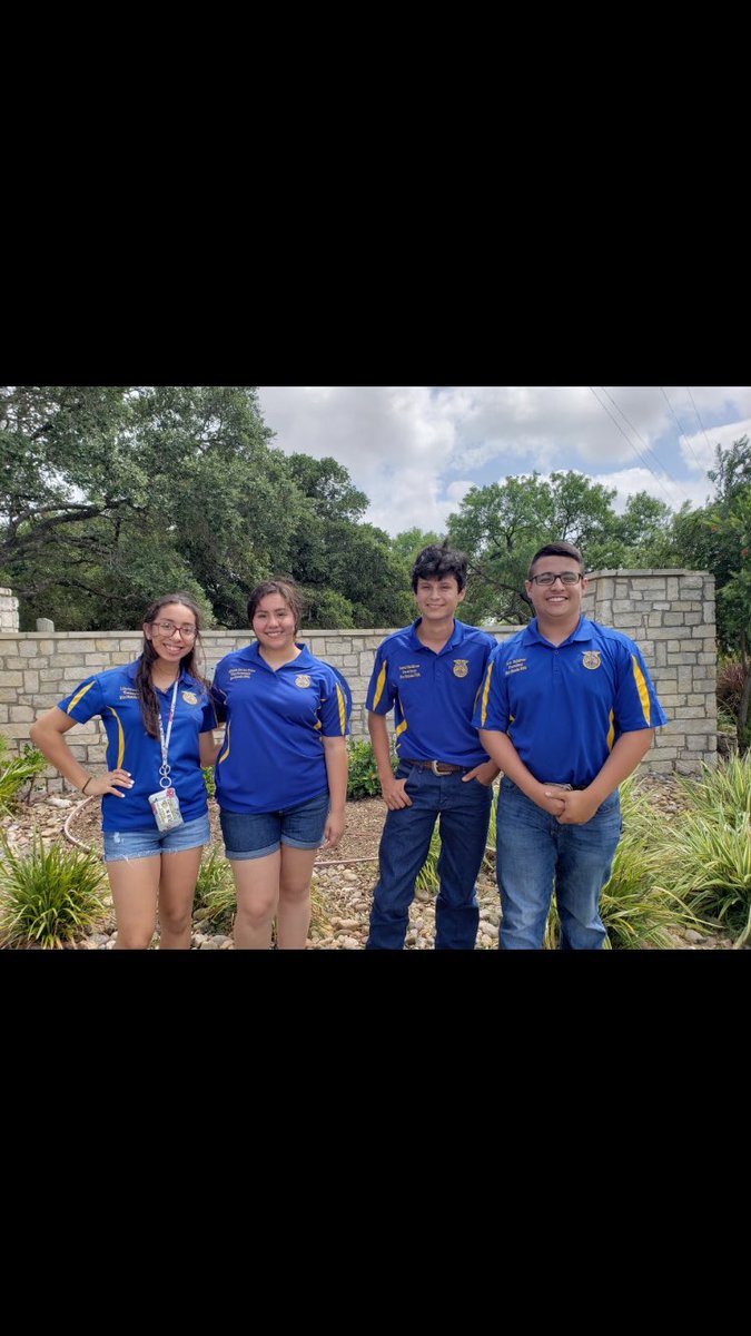ffa_rio's tweet photo. Lily, Allison, David and Eric proudly representing Rio Hondo FFA at Area X Leadership Camp.  @RHHS_Bobcats https://t.co/mO3T63gqwY