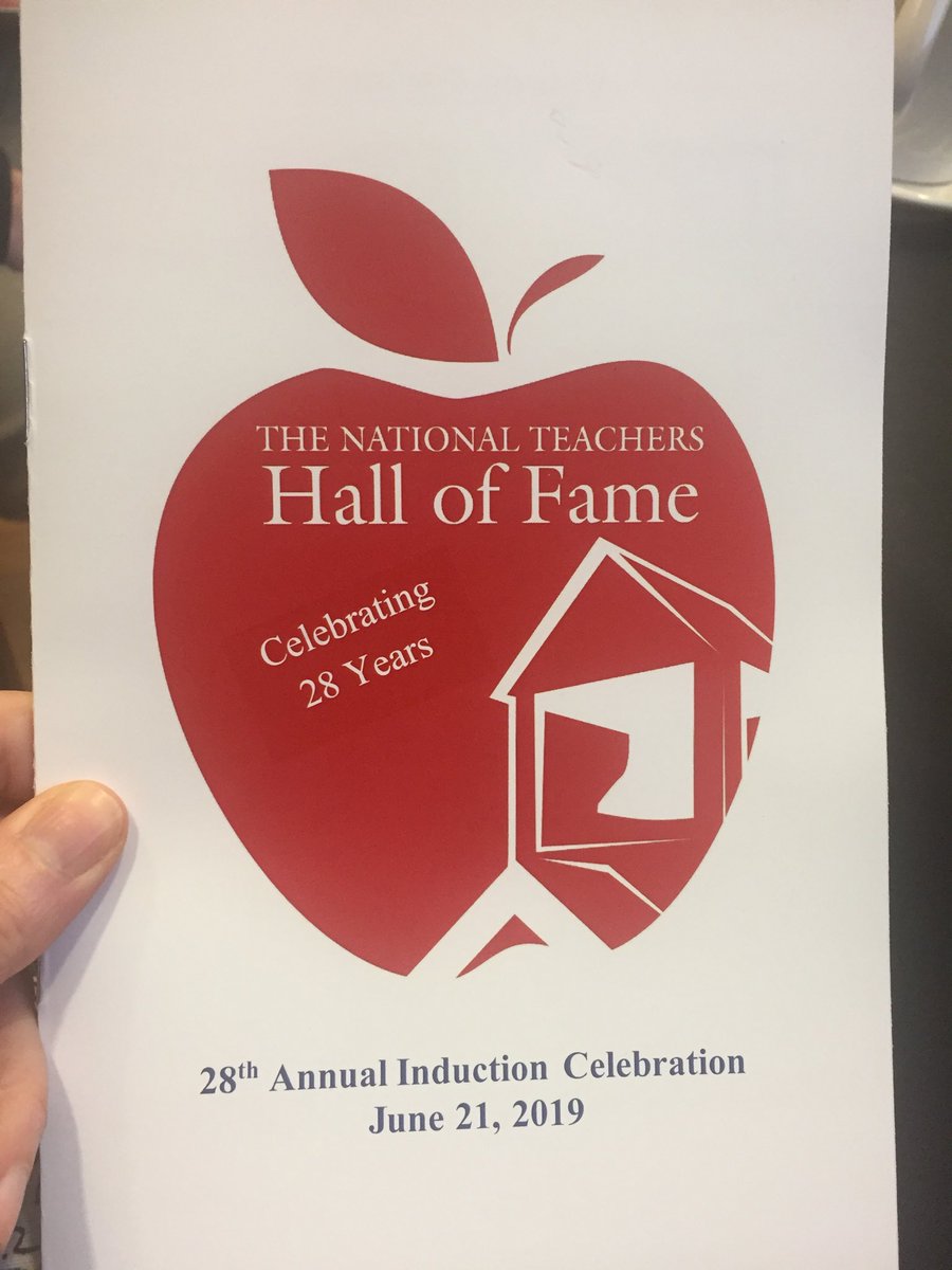 sralph81's tweet photo. Celebrating ⁦@mrs_smoke⁩ in her induction to the NTHF! Not only is she an amazing educator, she’s an amazing human being! https://t.co/aTargH9Wpc