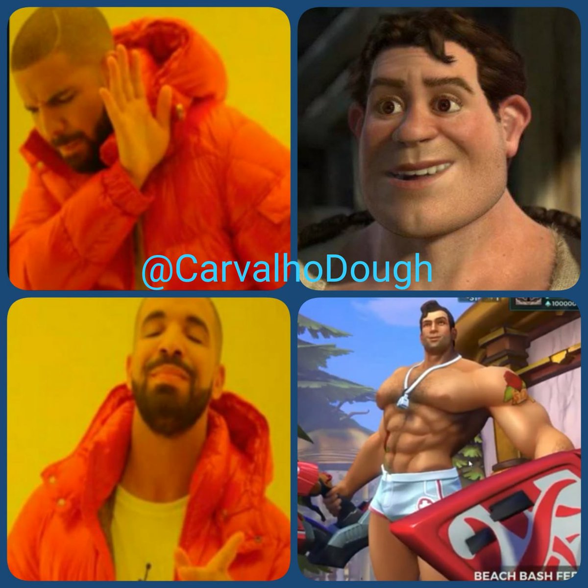 CarvalhoDough's tweet photo. Prince Shrek or Fernando Hot ?
🔥💚
@Pixiekittie_ @Swindyyyy @JoshinoYT @SelfAppointedK @TyraUntamed @RealmAtlas @Furia_of_Pyre @PaladinsGame https://t.co/4o2GWHSM61