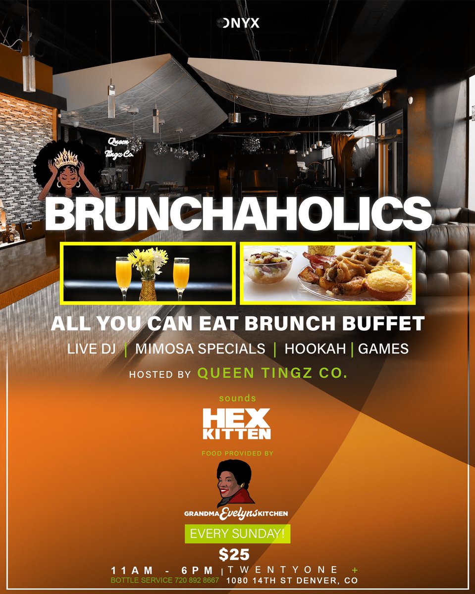 G__Apostrophe's tweet image. Brunchaholics 🥂
#QueenTingzCo #DenverTwitter