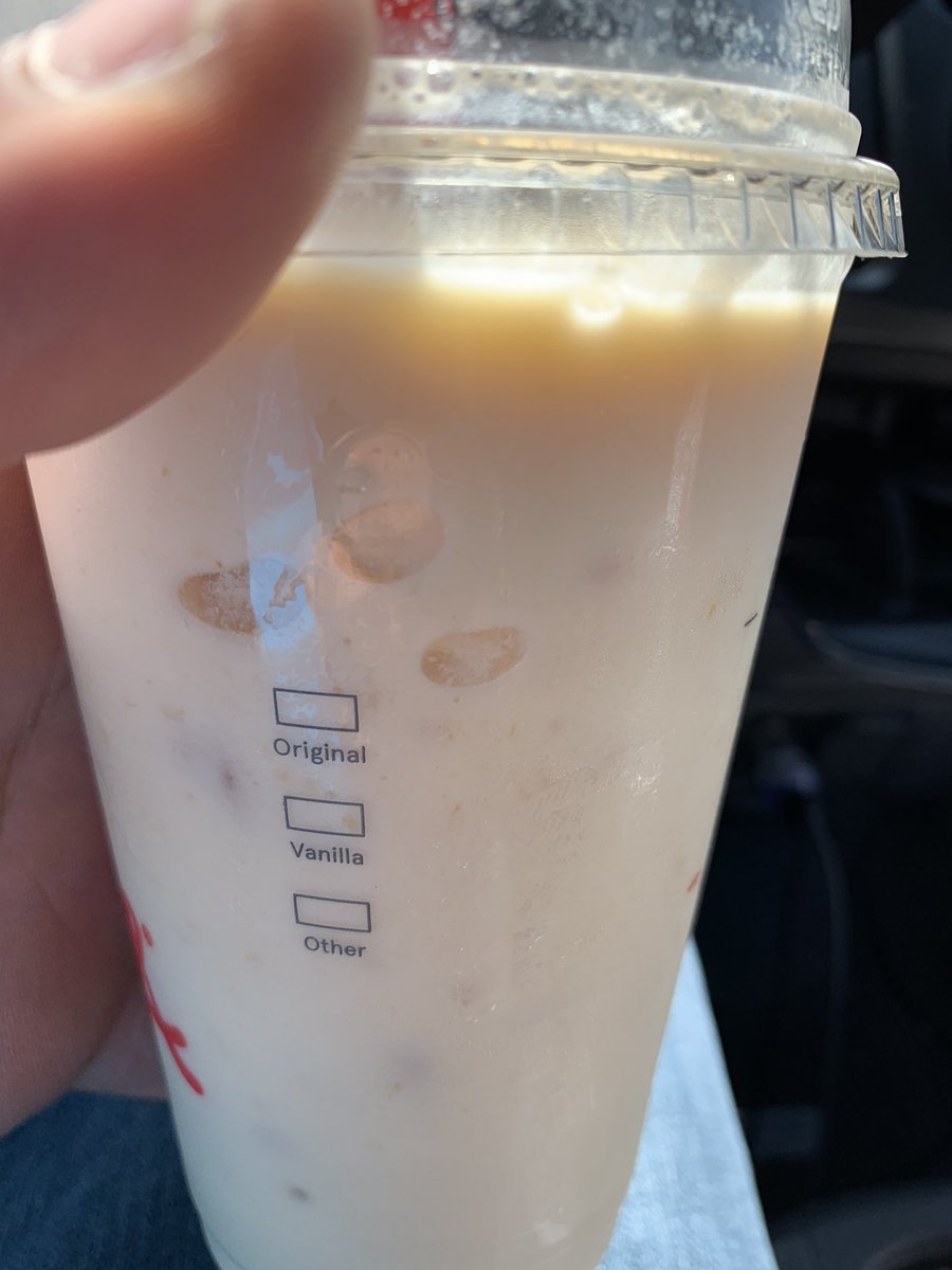HerbertABeck's tweet photo. @ChickfilA I love you. You need to make this a thing. One of your stores made it for me once but apparently they weren’t supposed to because I can’t seem to get another. It was like catching lightning in a bottle. Behold— Peach Frosted Lemonade. It can even be seasonal :-) https://t.co/Nf6xV9hYyS