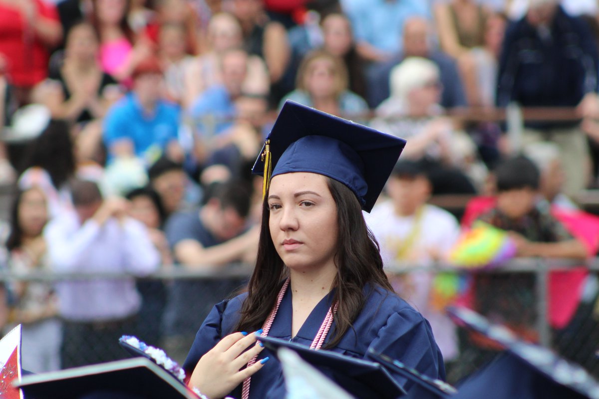 ColoniaHigh's tweet photo. The class of 2019's graduation day @WdbgSchools @ZegaRobert @CHSjm_ZP @ZacKayeCHS @journalist_kb @CClassof2019 @TheCornerPaper2 https://t.co/SGJUyPe1sU