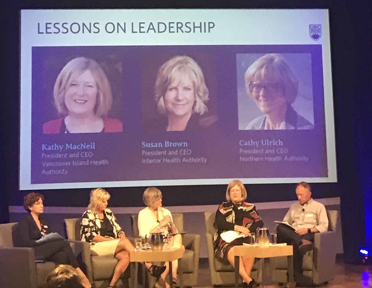 Inspiring evening listening to 3 iwoman CEOs share their lessons in healthcare leadership. 3 take always: 1. remember to connect with your team at a human level
2. accept, engage and leverage 
3. remember to state the why when navigating through change. 
#MHA #leadership