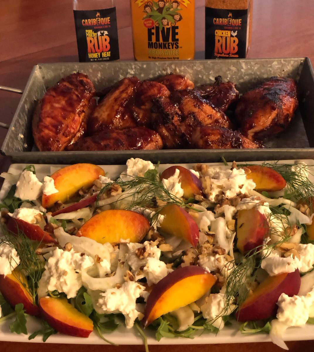 kuhnperalta's tweet photo. For the longest time every Friday Night was BBQ Chicken request night for Ray rain or shine. He’s not home tonight but I know he’d love it if he was. So Happy First Day Of Summer Ray, go get ‘um!
#homecooking #bbqlife #BGE #caribeque #FirstDayofSummer https://t.co/bdi0DpDLD6