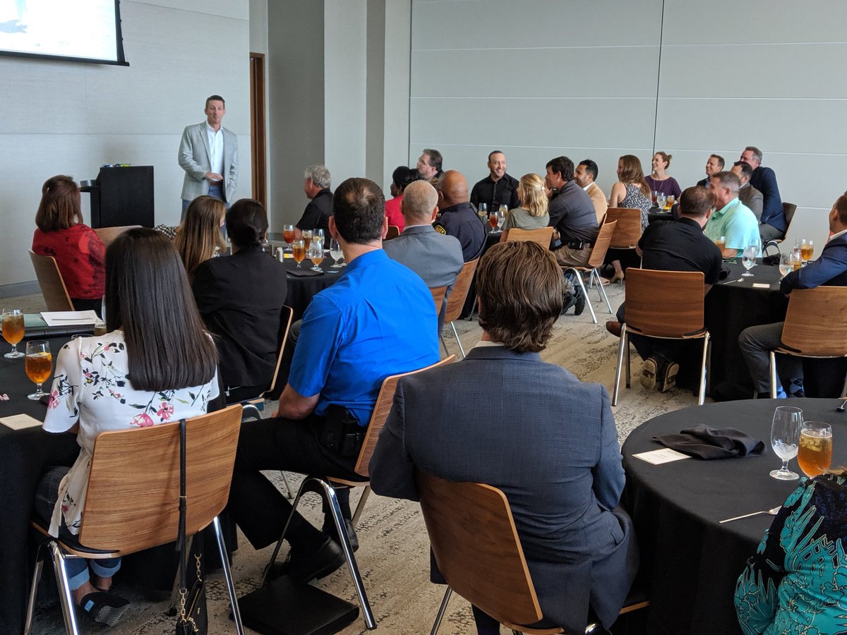 NTXASIS's tweet photo. We had a great luncheon this week w/ Clint Emerson @100deadlyskills in #FortWorth discussing #CrisisManagement - Thank you for your service and sharing your experience and knowledge with #NorthTexas #Security professionals! #MyASIS #NTXASIS https://t.co/RqTFNQsdAW
