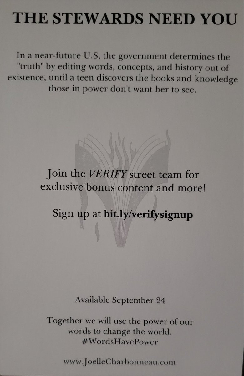 kcpteachertips's tweet image. If you loved the 2018-2019 @projectlitcomm book Time Bomb then be on the lookout for @jcharbonneau new book #VERIFY 
will be coming out in September.  #wordshavepower
#ProjectLitSummit19