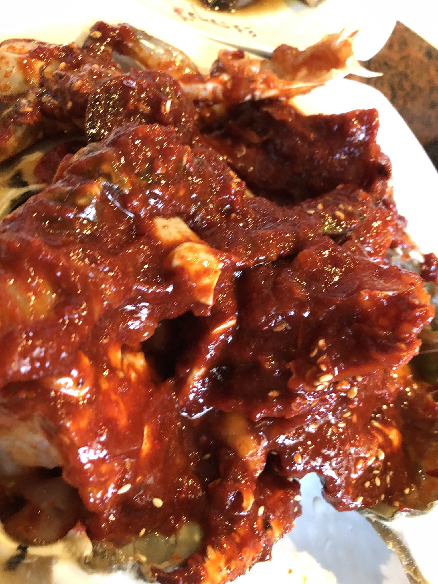 かねこ きまぐれクック Twitterren 本場のケジャン うますぎる