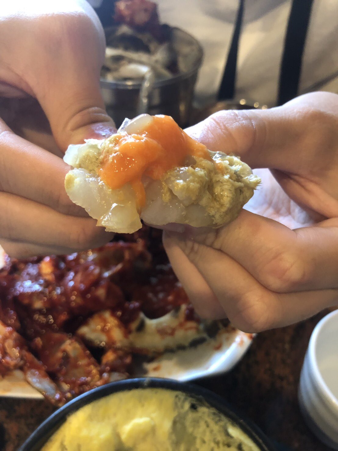 かねこ きまぐれクック Twitterren 本場のケジャン うますぎる