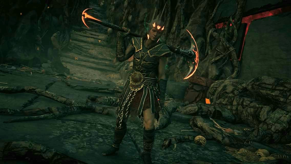 SavageYmir's tweet photo. Kassandra cosplaying as Hades ๐
#kassandra #FateofAtlantis #AtlantisDLC #TormentOfHades #AssassinsCreedOdyssey #assassinscreed #Ubisoft #ACFinest #ACPhotoMode #PhotoMode #photography #VGPUnite #VirtualPhotography #GamerGram #Gametography #GreekMythology #PS4share #PlayStation4 https://t.co/NJQR0YtDUm