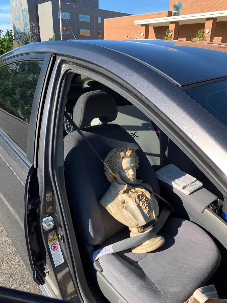 Beethoven and Herr Maseman are ready for the move to the real <a href="/ApexHighSchool/">Apex High School</a>. <a href="/ApexPeakPlayers/">Apex Peak Players</a> <a href="/apexhighband/">apexhighband</a>