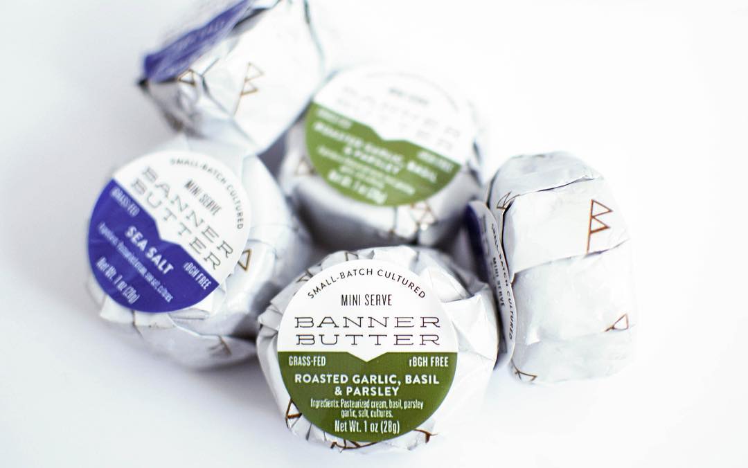 Take your recipes to new heights with naturally seasoned artisan butters from <a href="/BannerButter/">Banner Butter</a>. 

These slow-cultured butters melt in a frying pan like a dream, but are also versatile enough to be used as a spread.

Shop --> bit.ly/2WWsAnr