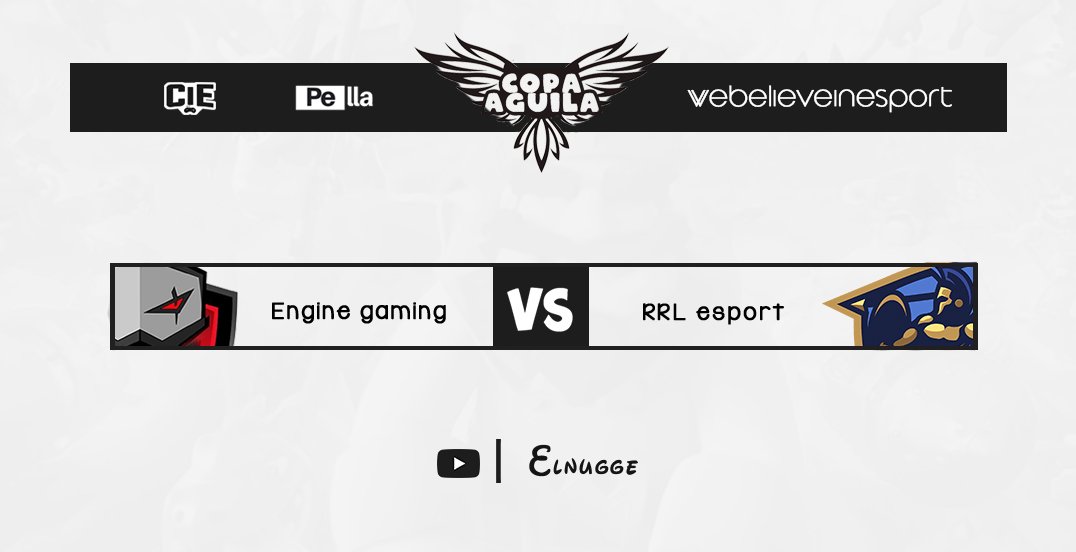 🗣| La final ya esta juego entre dos grandes equipos que darán todo para ganar la copa , quien sera el ganador???

🎮 | #ClashRoyale #CR

⚔| <a href="/EngineCRGaming/">Engine Gaming CR</a>   vs  <a href="/RRL_eSports/">RRL eSports</a> 

📽| youtube.com/elnugge  <a href="/ElNugge/">Maximiliano Bordón</a> 

#Webelieveinesport