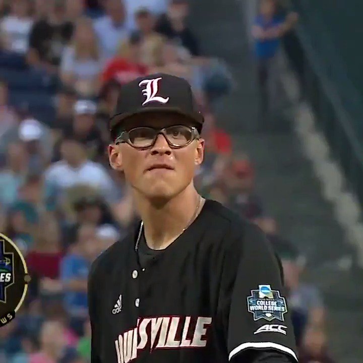 Louisville pitcher drops two HARD F--- you's at Vanderbilt batter,  promptly blows game the next inning, This is the Loop