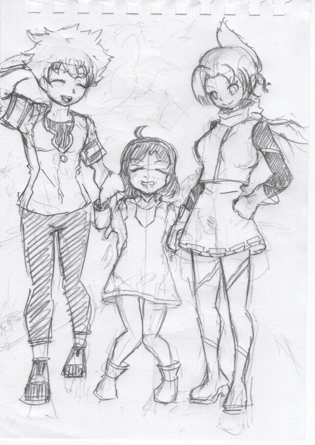 ついでにケムリクサ絵のラフ
#ケムリクサ
#ケムリクサファンアート
#絵師さんと繋がりたい 