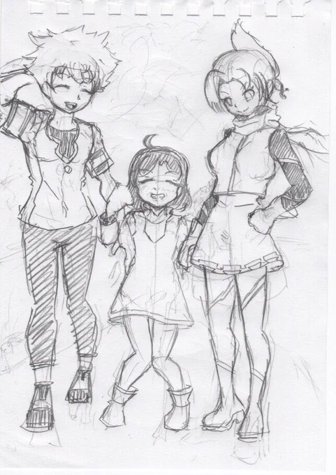 ついでにケムリクサ絵のラフ
#ケムリクサ
#ケムリクサファンアート
#絵師さんと繋がりたい 
