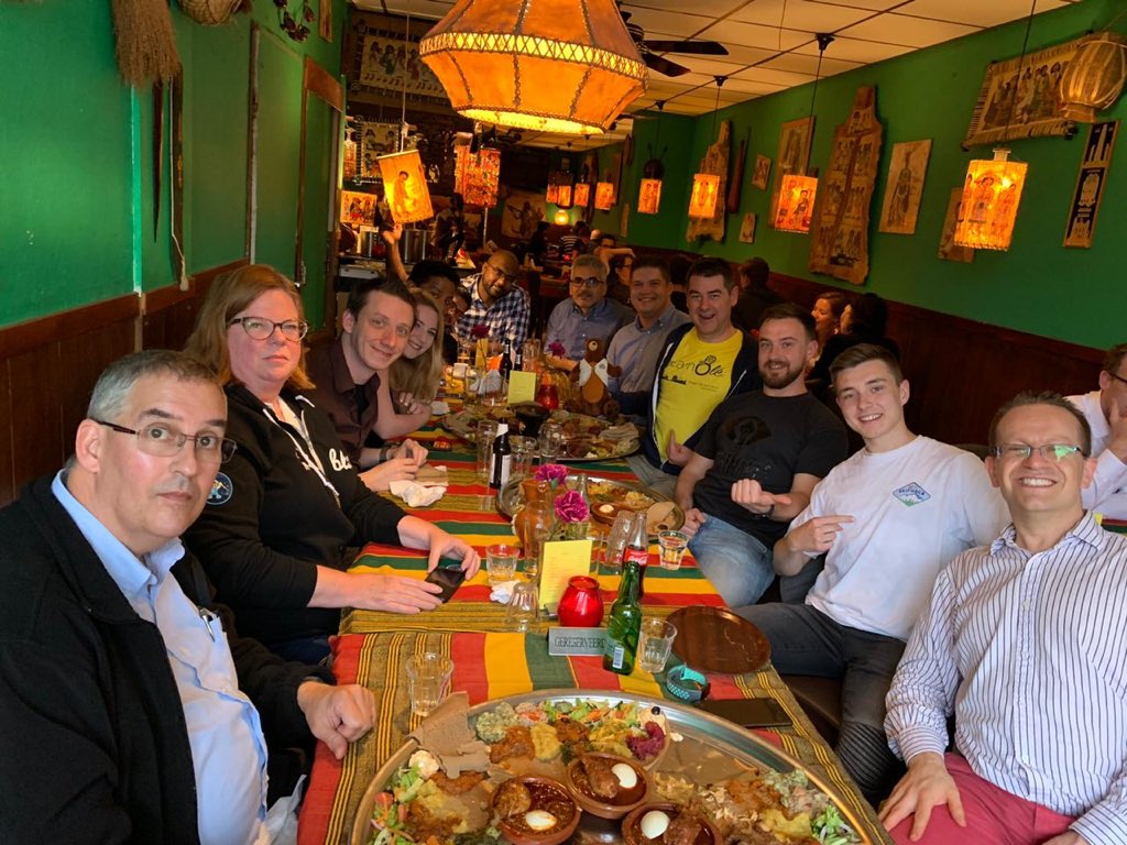 melissahilldees's tweet photo. @zazamataz @SalesforceAdmns @txtngmypancreas @LouiseLockie @_AleksM @nikpanter @lexpisani @Jgb2a @billpowell__c @bob_buzzard @MistyRaeJones @Roger__Miranda @LDNsCall @lizzhellinga Most recent was Amsterdam for @YeurDreamin ! Saw lots of old friends and met lots of new friends! Ethiopian cuisine with a great crew the night before the night before! :) Tagging: @NaturallyPaul @chrisEmmett @Oleh_Mykytyn @NazarMykytyn https://t.co/RS62C1BEGq