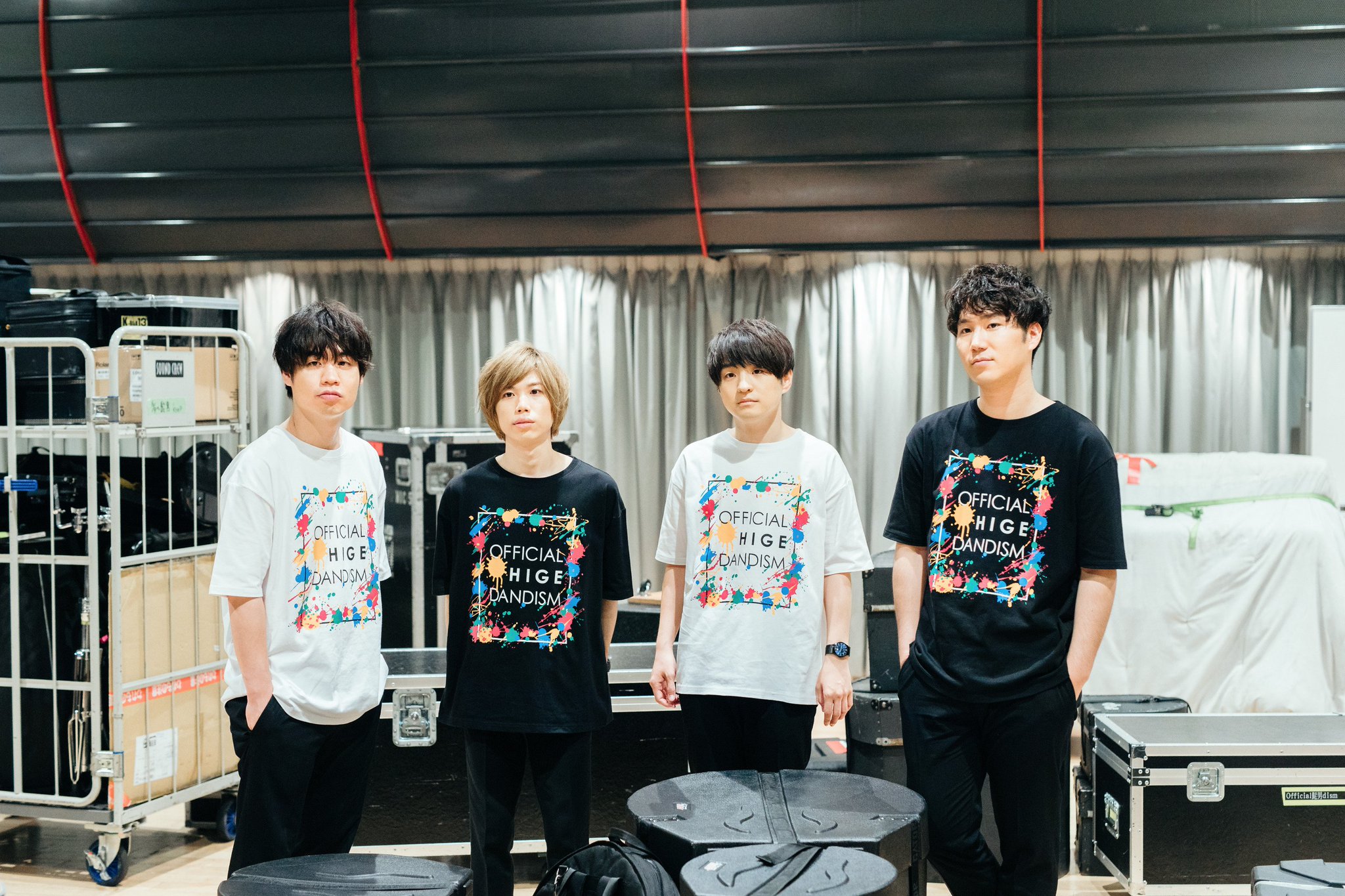 Official髭男dism 2019 Tシャツ