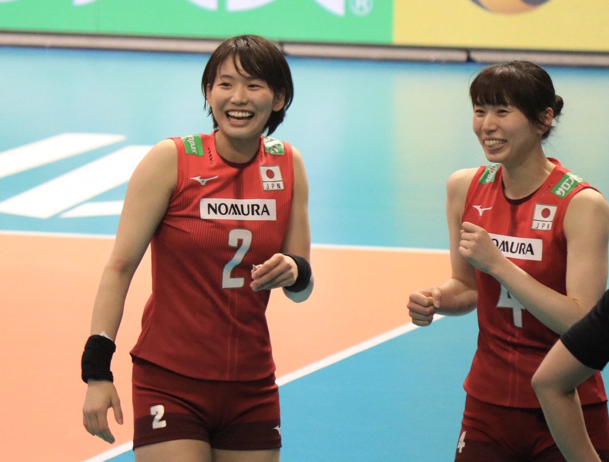 Mogo10 Life 古新聞ですが ネイションズリーグ 全日本女子バレーボールチーム 出場のなかった 古賀紗理那はこの笑顔 可愛いです 笑