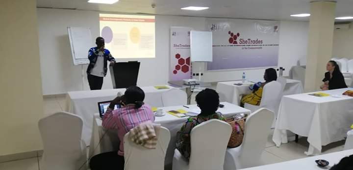myweeklydigest's tweet image. Last Friday, our Co-Founder @BennahRichmond, was @ the &quot;SheTrades  in the Commonwealth Workshop&quot; funded by the UK Gov.

He spoke about #MktDev &amp;amp; #ValueChainAnalysis to women with Tech-Owned SMEs in Gh. He also spoke about &quot;How to Create a Product/Service to Disrupt a Value Chain&quot;