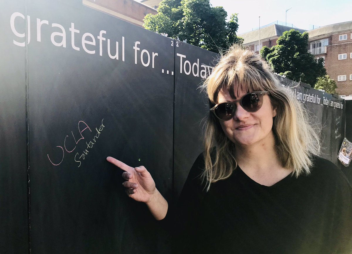 Today I am #grateful for <a href="/uclaanderson/">UCLA Anderson School of Management</a> @SantanderUni for selecting me to join fabulous women from around the world for <a href="/W50Women/">W50Women</a> residential course <a href="/UCLA/">UCLA</a>. #gratitudewall built for <a href="/covwelcomes/">coventrywelcomes</a> and now off to ✈️ to start the journey from 🌞 #thisiscoventry to 🌞 California #lucky