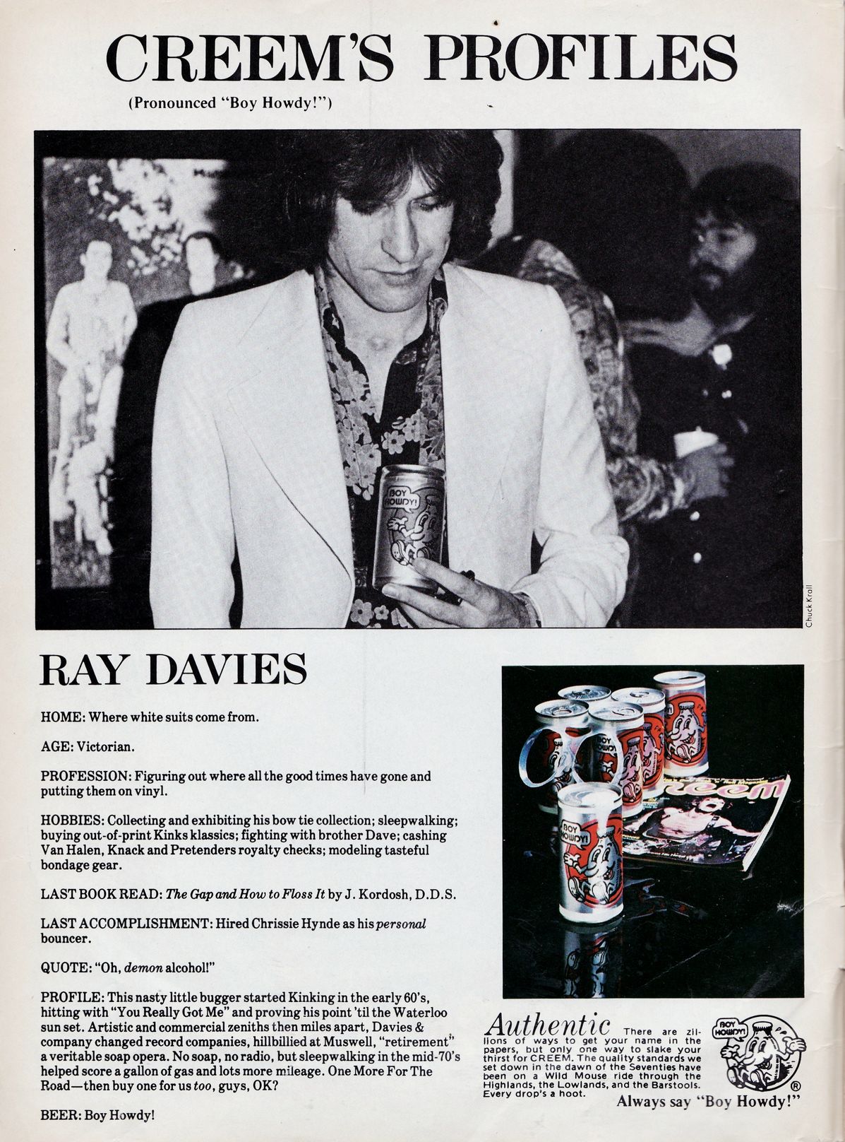 Happy Birthday English singer, songwriter, musician, and co-founder of the Kinks, Ray Davies (June 21, 1944- ) 