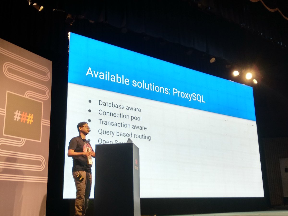 surajd_'s tweet image. Features of #proxysql by @rtnpro
#rootconf @rootconf