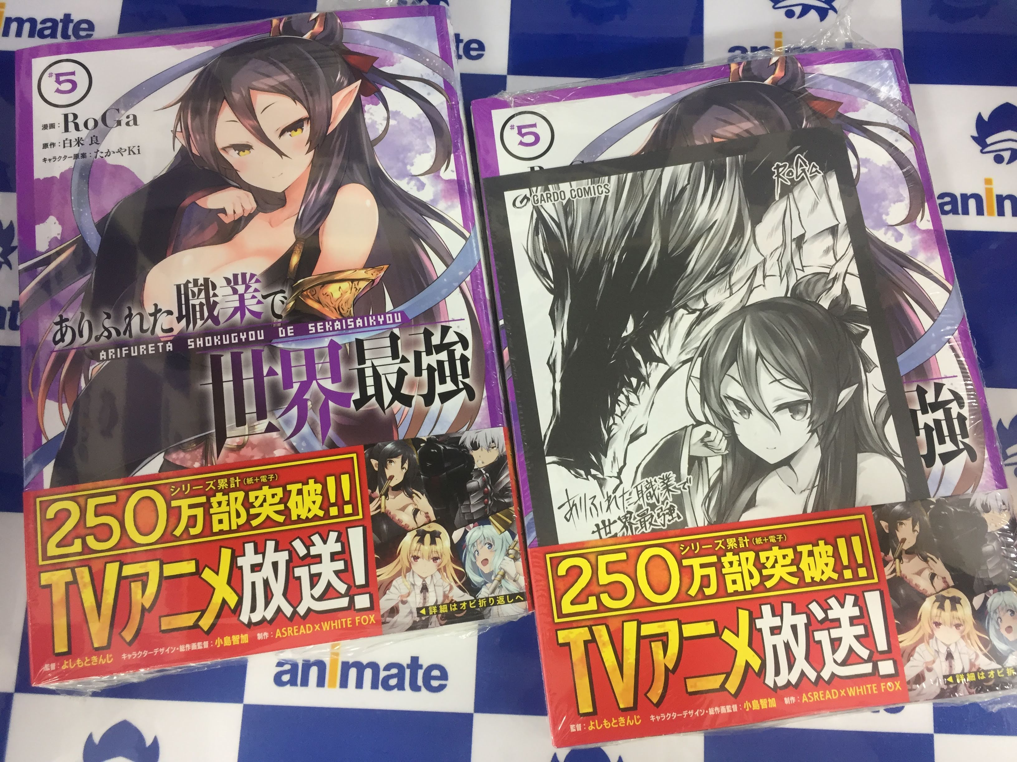 アニメイト甲府 書籍入荷情報 ありふれた職業で世界最強 関連書籍が同時発売中 文庫版 ありふれた職業で世界最強 10巻 ｺﾐｯｸ版 ありふれた職業で世界最強 5巻 ありふれた職業で世界最強 零 3巻 ありふれた日常で世界最強 3巻 お