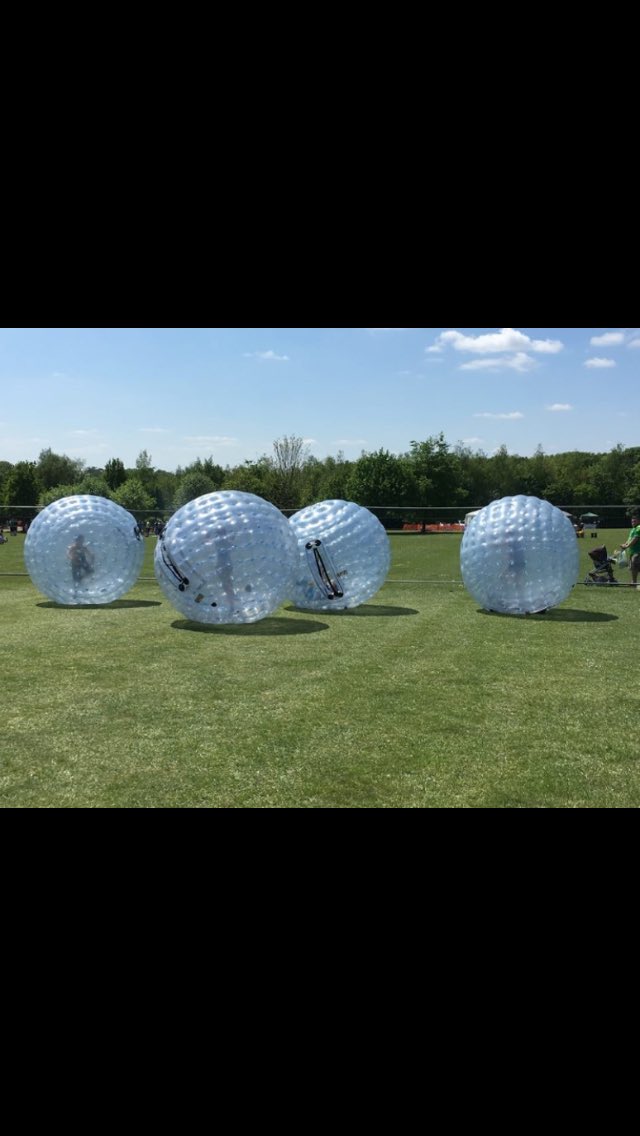 The ever popular zorbs will be back again <a href="/CommonHaveAGo/">Common Have A Go</a> along with bouncy castles, tea cup rides and bungee trampolines. Lots of fun for everyone #commonhaveago #community #fun #sunshine