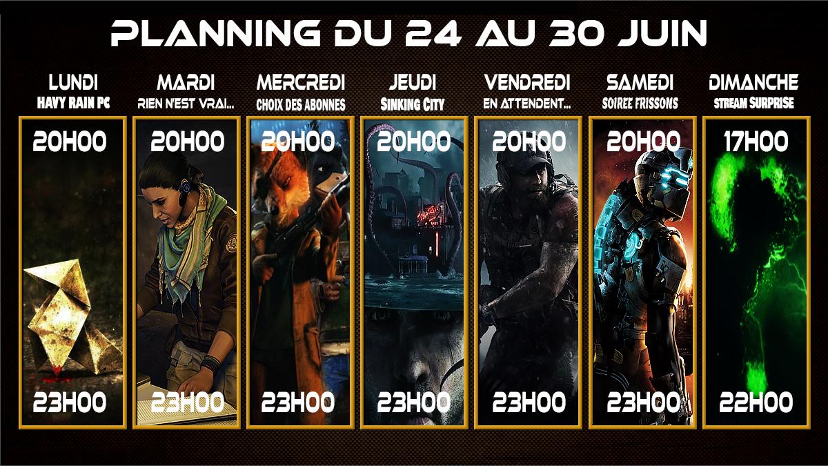 L4st4ngel's tweet photo. Bonjour, voici le planning des lives de la semaine prochaine. J’espère que le programme vous plairas.
#AssassinsCreedOdyssey #ghostreconwildlands #UbiStarPlayer @UbisoftClub @UbisoftParis https://t.co/WeqjPdFFdA