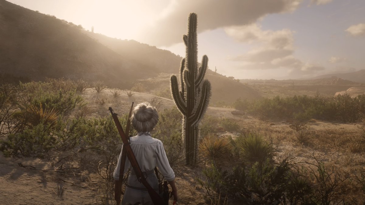 Rebirth/spawn....Placed back on the map, opened my eyes and the first thing I saw was this cactus.~What a perfectly dumb end to our big and emotional journey~(More snaps of this adventure are on our gang's account  @TheGrannies_)