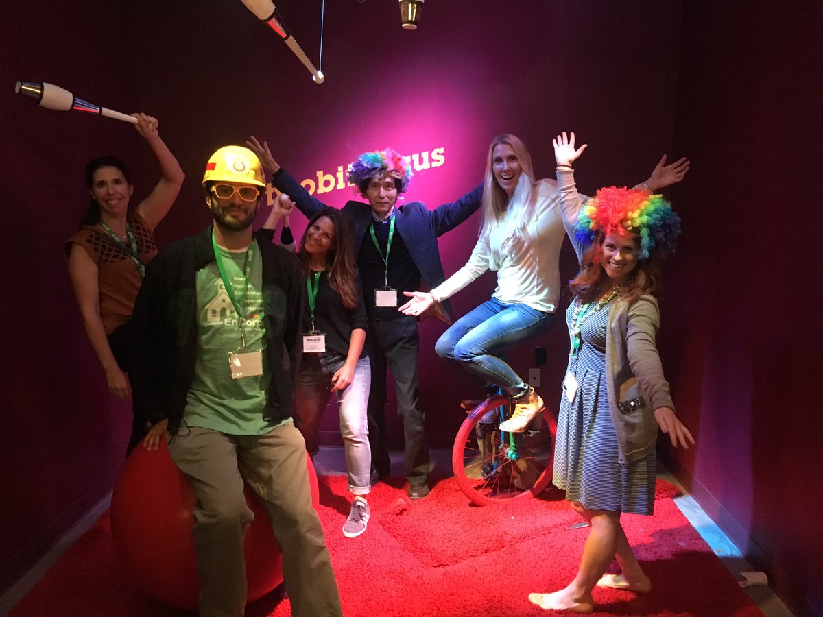 EnCorps's tweet image. EnCorps teaching Fellows know how to have fun! #EnCorpsSRI #STEM #TeachingPD #twobitcircus