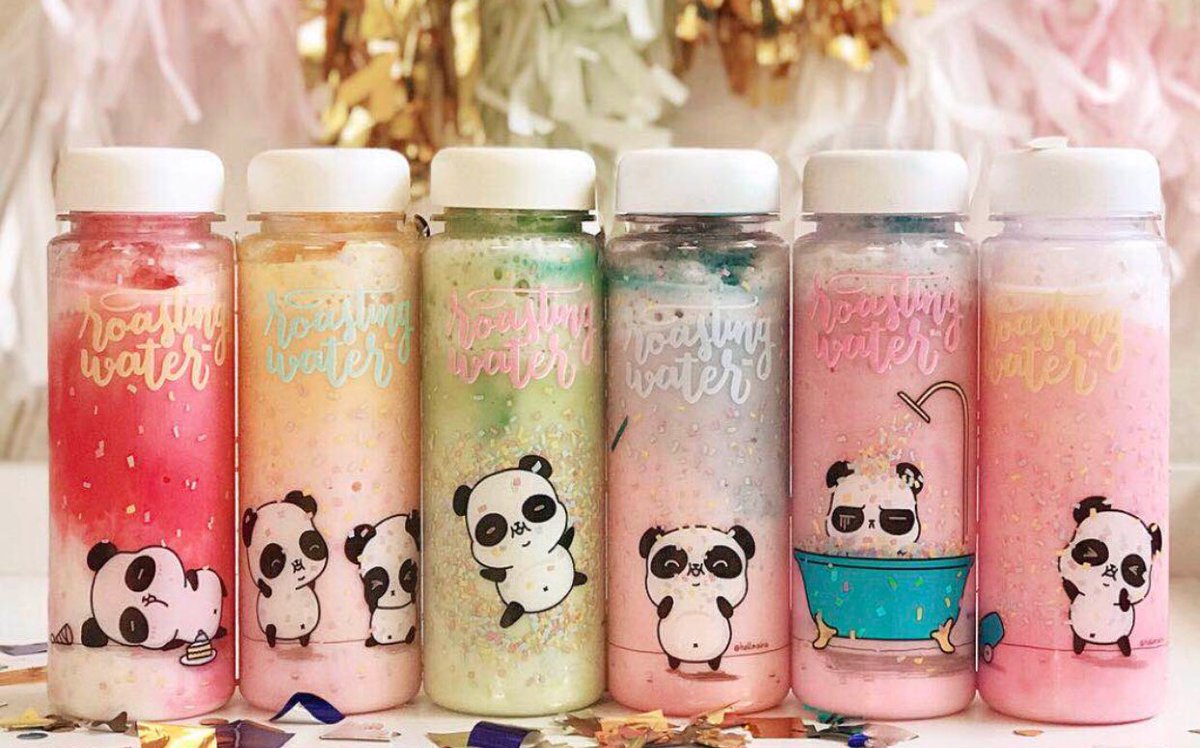 Milk bubble boba tea glass bottles customized printing