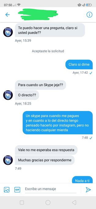 Acabo de venir de una fiesta y ya estamos con las tonterias... Luego decis que soy mala o que os contesto<a href="/tag/madrid"class="tags"><span>#madrid</span></a>