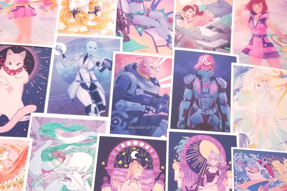 Oh boy I put my prints on sale earlier in the day and got completely distracted, all prints in my shop are 20% off for a week!! https://t.co/tlwq6I0Dh3 