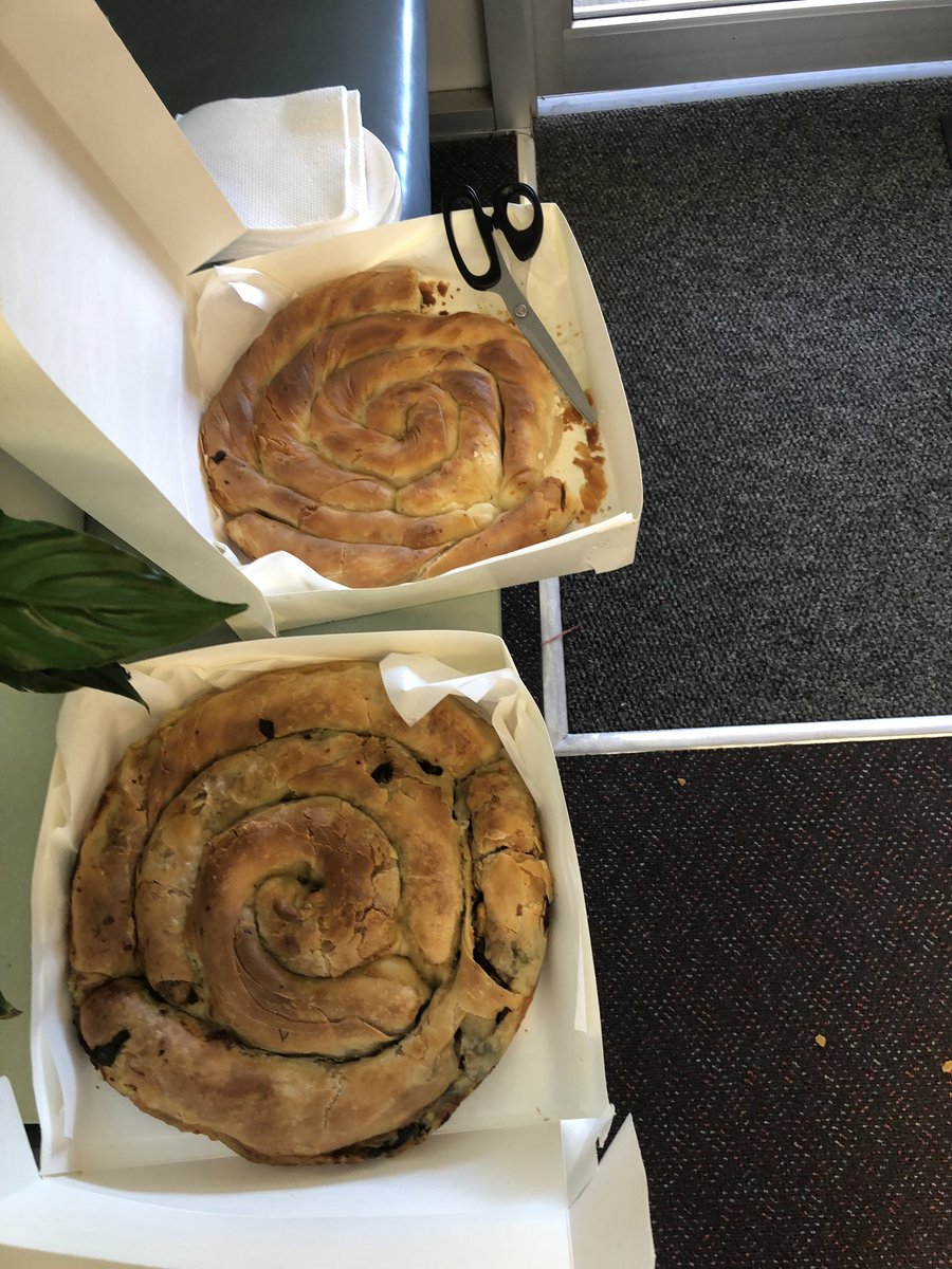 Yummy! A lovely grandparent dropped these off just because. Love our community!