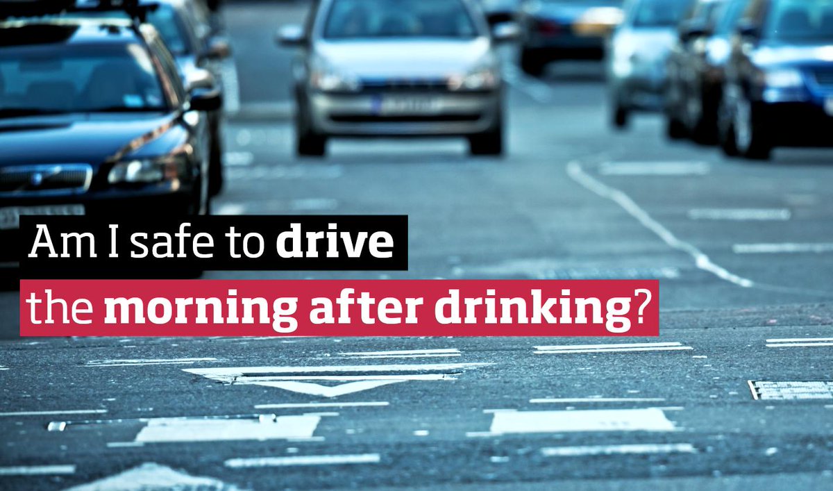 Drinkaware's tweet photo. Even if you ‘feel’ sober if you’ve been drinking the night before you could still be over the limit. Use our quick guide to ensure you keep yourself and everyone else on the road safe: https://t.co/fL8jPBP6bf
#roadsafety #alcohol #drinkdriving #DUI https://t.co/ZE6NZf2CZB