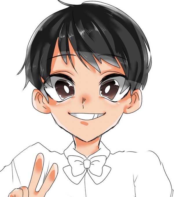 左右対称のtwitterイラスト検索結果 古い順