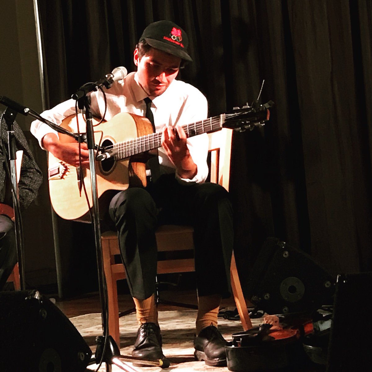 thebachands's tweet photo. Quinn’s jazz music alias... @BrishenMusic CD release show tonight, heading to Duncan tomorrow! @barelynorth don’t miss it! #gypsyjazz #jazzmanouche #swingmusic #cdrelease #livemusic #concert #barelynorthentertainment #providencefarms #quinnbachand #brishen https://t.co/bNJACd8ck9