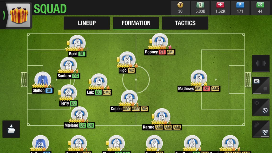 JasonFC11's tweet photo. Last day the season today @topeleven
We have made a few changes for the game. Sir Stanley Mathews plays his 231st game for the club and maybe his last.
#legend #TheElite #FutureManagement ⚽️❤️🏴🏆 https://t.co/YHXCDJflT5